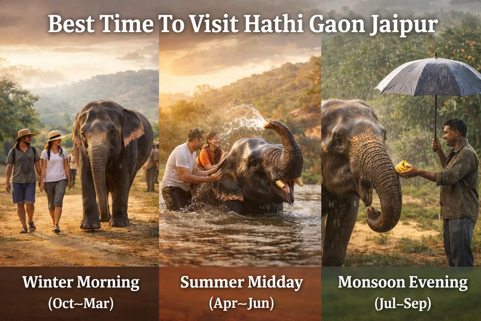 Best Time To Visit Hathi Gaon Jaipur